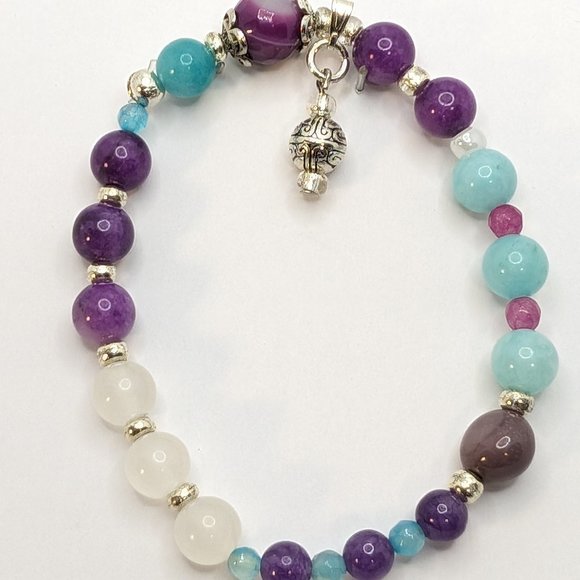Semi Precious Stone Bracelet - Picture 1 of 3